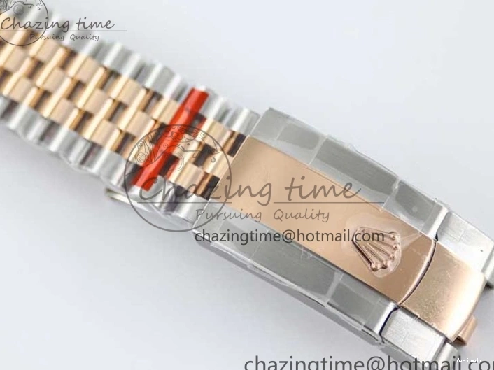 VR3235 904L Green on 126331 Edition Dial SS Bracelet RG Best 41 Steel TWF Jubilee 1:1 RG SS DateJust Roman Gray 0421